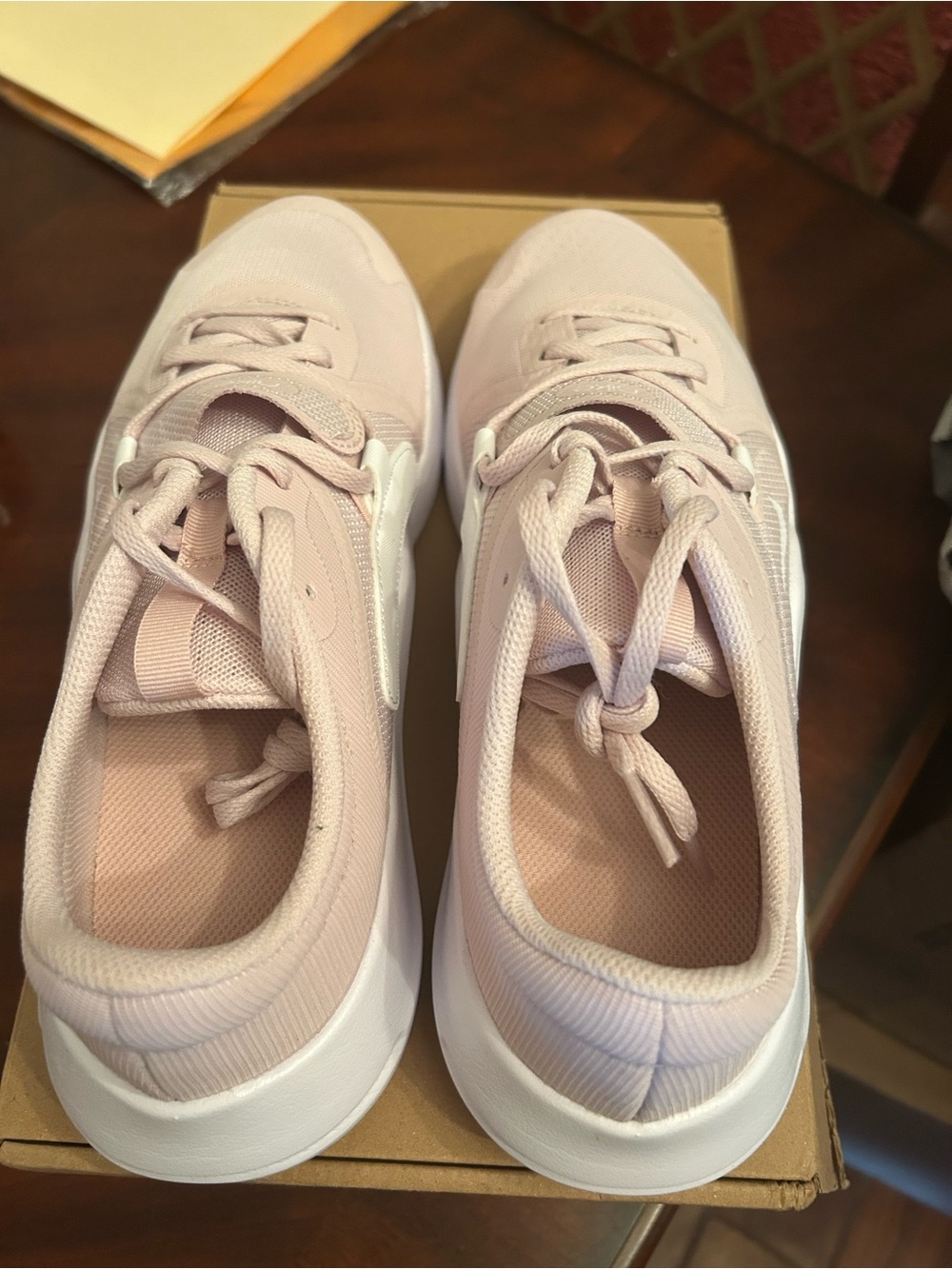 Nike Women’s Peach Training Sneakers with Gum Outsole - Picture 6 of 6